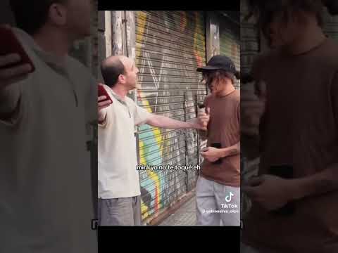 Le faltan el respeto a Gabino Silva (se para de manos)