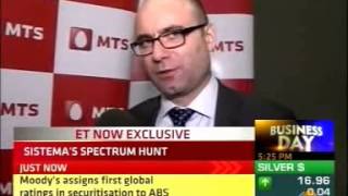 ET Now Interview: MTS India CEO talks about spectrum sharing and trading