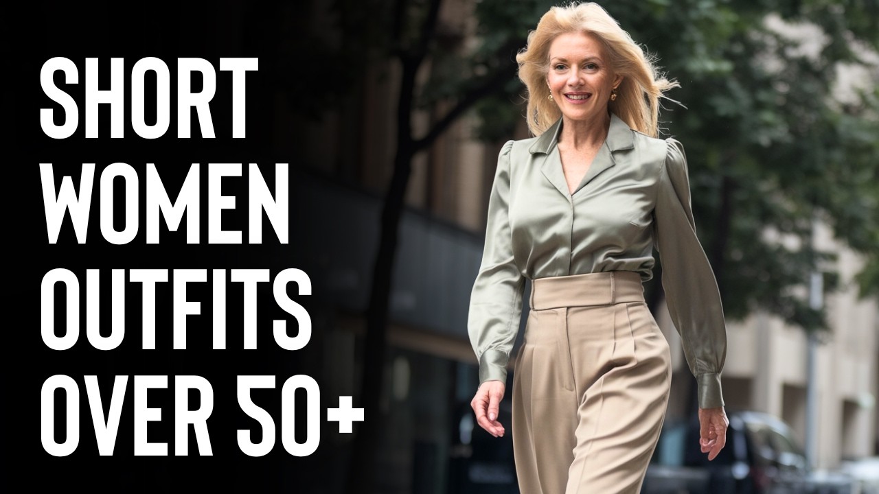 How To Dress if You Are a Short Woman Over 50+