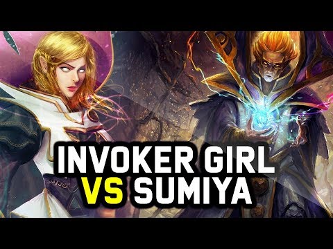 MOST AWAITED INVOKER BATTLE IN DOTA 2?! SUMIYA vs INV0KERGIRL - EPIC Invoker Plays & Clutch Moments