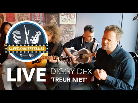 Kleedkamersessie Diggy Dex - 'Treur Niet'