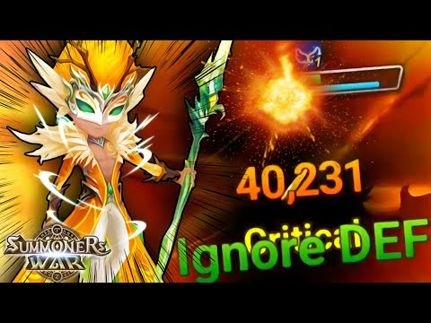 he changes his cleave based on enemies... - Summoners War