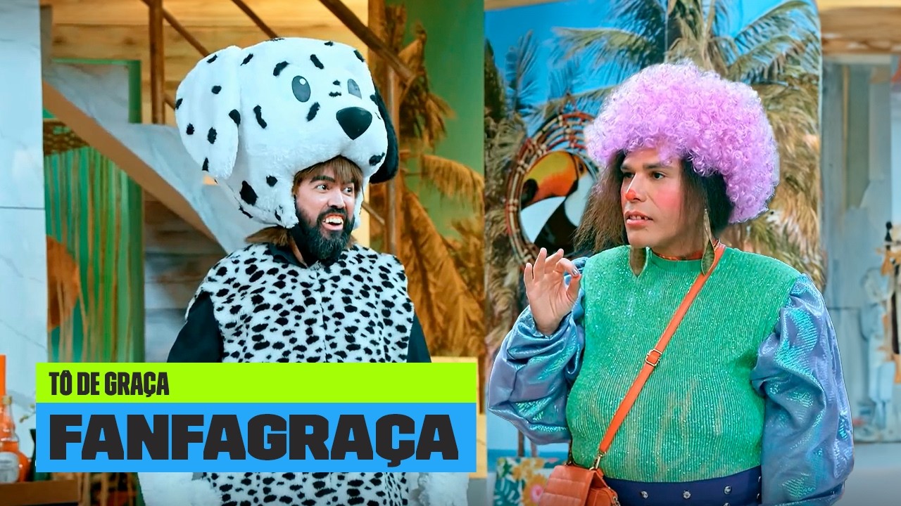 GRAÇA SÓ PARA BAIXINHOS! Veio aí a FANFAGRAÇA! | Tô de Graça | Temporada 8 | Multishow