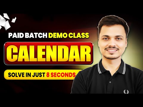 Calendar One Shot | Leap Year, Day Finder, Repeating Calendar Tricks | For All Govt. Exams 2026