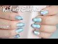 Nail art Edelweiss 