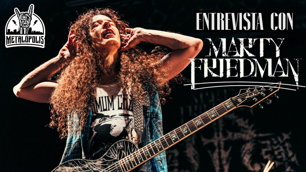MARTY FRIEDMAN EN ENTREVISTA PARA METALÓPOLIS PODCAST (MARTY FRIEDMAN INTERVIEW)