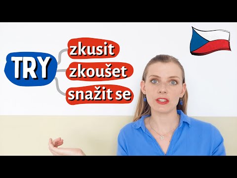 🎯 How to Say 'Try' in Czech: zkusit or snažit se?