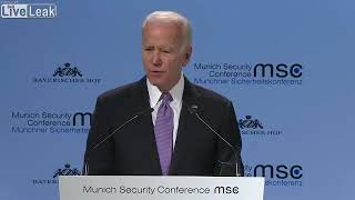 Biden in Europe: America Today Is ‘an Embarrassment’