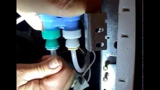 Refrigerator water dispenser ice maker leak repair
