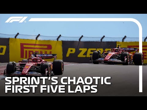 F1 2024 F1第19戦アメリカGP(COTA) 2024年 スプリントレース5周動画