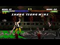 Mortal Kombat Trilogy PS1 Shang Tsung 100 Bugs