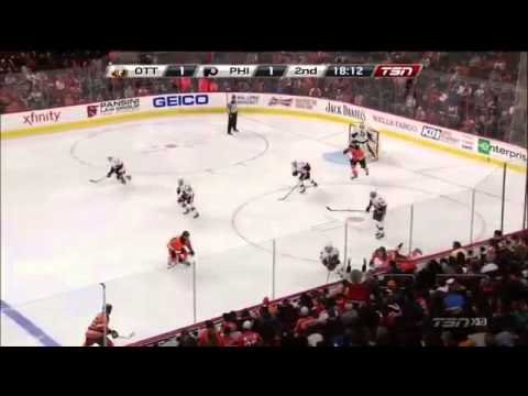 NHL: Ottawa Senators vs Philadelphia Flyers 2015 április 11.