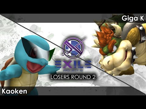 Project M: Kaoken (Squirtle) V Giga K (Bowser) - Exile 149 SSBPM