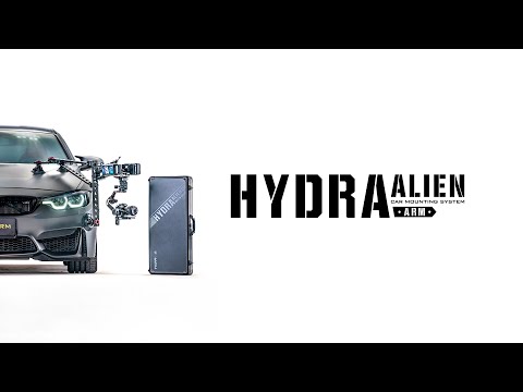 Hydra Alien Car Mounting System & Motorized Slider with DJI RS 3 PRO / RS 2