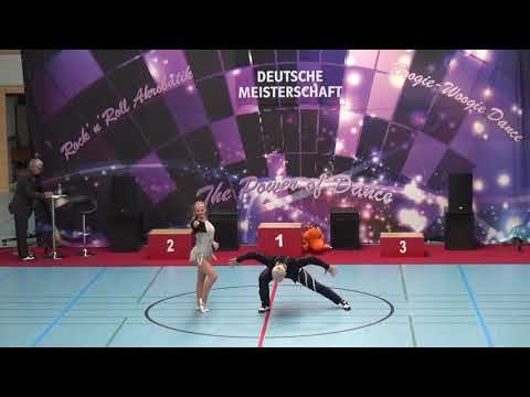 DM 2021, A-Klasse Finale FT Tobias Bludau und Michelle Uhl