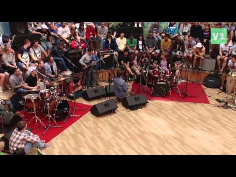 V1 Battle 2015. Funky Drummer. SemiFinal. Reznik vs Gleb