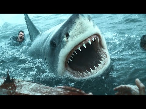 BEST HORROR Movie | Lost at sea, battling both shark and survival | Full Movies in English HD