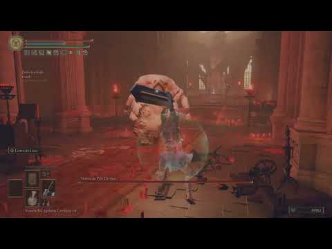 Elden Ring Mt. Gelmir Boss Fight Godskin Noble
