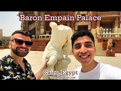 Visiting The Baron Empain Palace in Cairo, Egypt #travelvideo