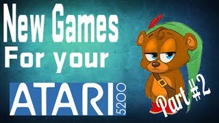 New Games For your Atari 5200 Part#2