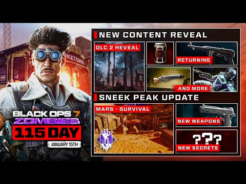 BLACK OPS 7 ZOMBIES DLC 2 REVEAL OFFICIALLY TEASED BY TREYARCH...