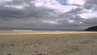 preview picture of video 'The Beach At Les Rosaires, 22190 Plérin, Côtes-d'Armor, Brittany, France  21st July 2010'