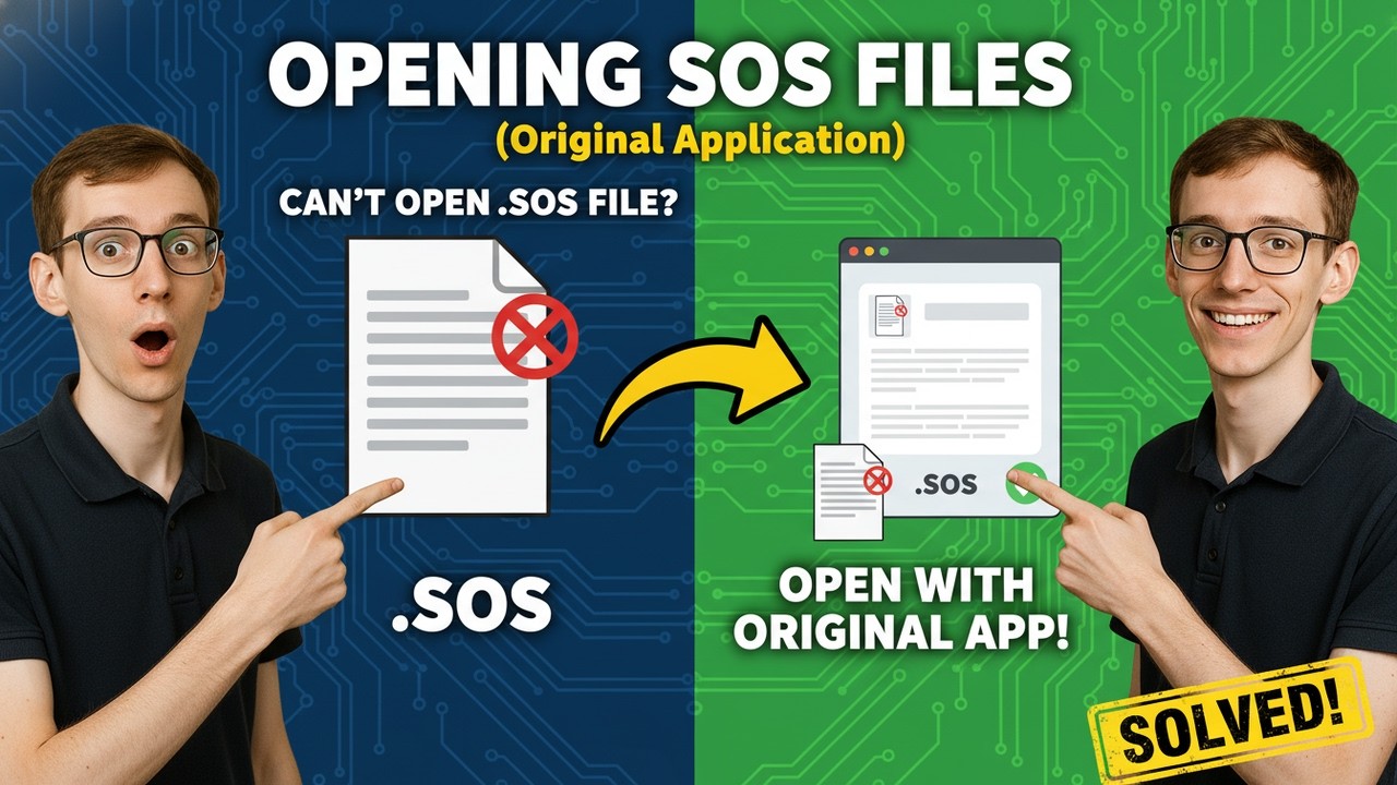 Opening SOS Files (Original Application)