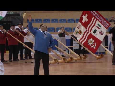 Gesamtchor Alphorn Jodlerfest Davos 2014