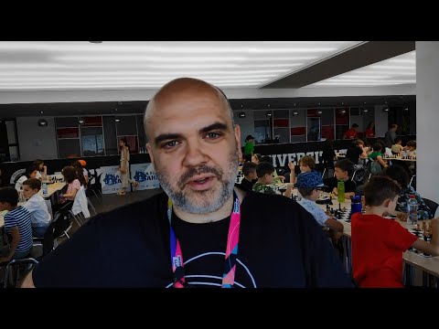 Concurs intre copii pentru selectia la simultanul de sah cu Vishy Anand