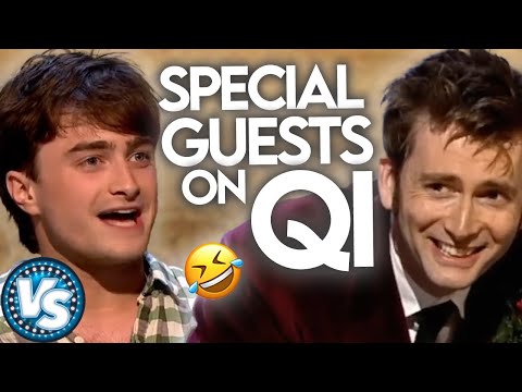 Best Of SPECIAL Guests On QI! Funny And Interesting Rounds!