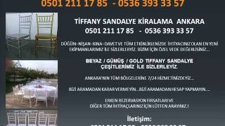 Tiffany Sandalye Kiralama Ankara - 0501 211 17 85