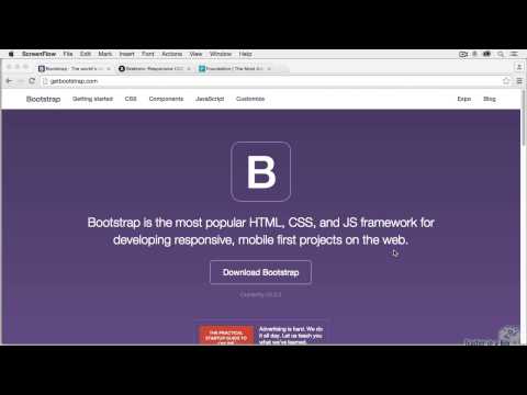 Videocorso "Creare progetti web responsive con Bootstrap" - Cos'è il bootstrapping