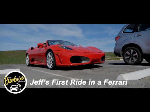 Jeff's First Time in a Ferrari! - 2005 F430 Spider