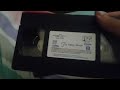 Fly Away Home 1996 VHS Overview