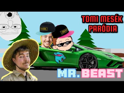 Tomi mesék paródia #13 Tomi és Mr. BEAST💸🤑