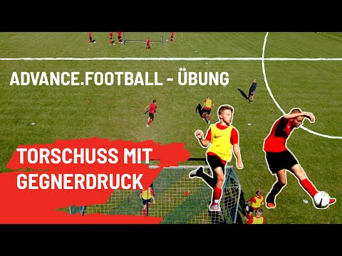 Torschuss-Übung fürs Fußballtraining 🔥Spaß, Dribbling & Schnelligkeit | Emre-Torschuss