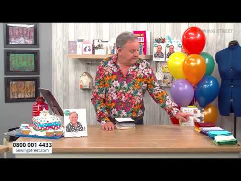 Sewing Street – 20/06/2021 – John’s Birthday! Kaffe Fassett Diamonds Quilt with Delphine Brooks