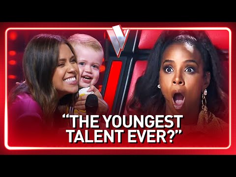 2-year-old singing baby STEALS the show on The Voice | 