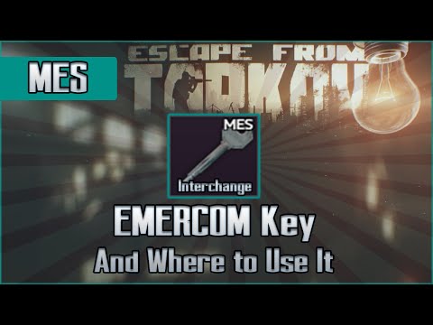 Emercom MES  Key and Use Location - Interchange - Escape from Tarkov Key Guide