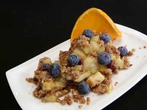 無麩質蘋果碎屑食譜｜展示我的咖喱甜點食譜。 (Gluten Free Apple Crumble Recipe | Show Me The Curry Dessert Recipes)