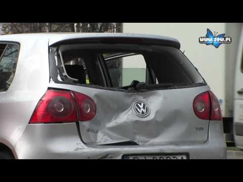 Wypadek na Grunwaldzkiej w kierunku centrum