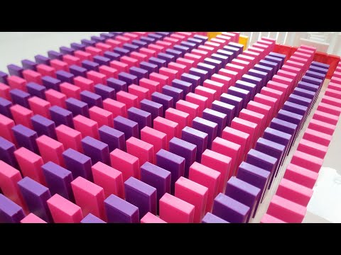 HUGE satisfying domino screenlink in 10,000 dominoes!