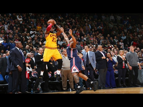 LeBron James Hits Clutch Three To Send Into Overtime! Cavaliers Vs Wizards