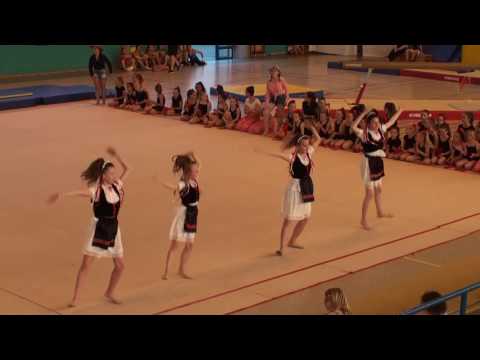 Danse des CF pouss IR TFB La Blésoise 2015 2016