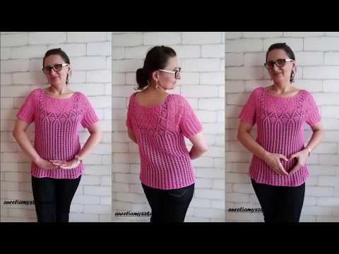 "Carla" Blouse - Crochet / Episode 2 / Round 1-9