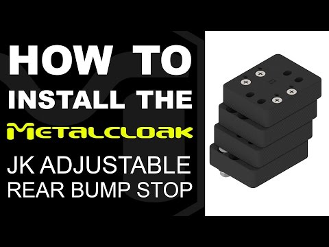 How To Install: MetalCloak JK Adjustable Rear Bump Stop