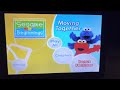 Sesame Beginnings Moving Together DVD 2007 Menu