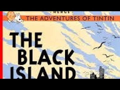 Tintin the black island