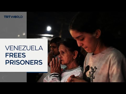 Venezuela frees number of prisoners as US pressure mounts