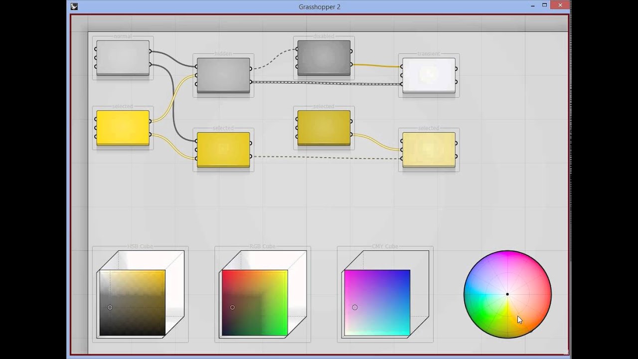 Colour picker UI test